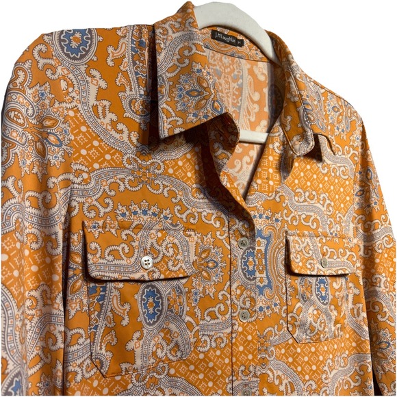 J. McLaughlin Lightweight Stretch 3/4 Sleeve Tops (Lot of 2) Women's Size‎ M EUC - Picture 3 of 16